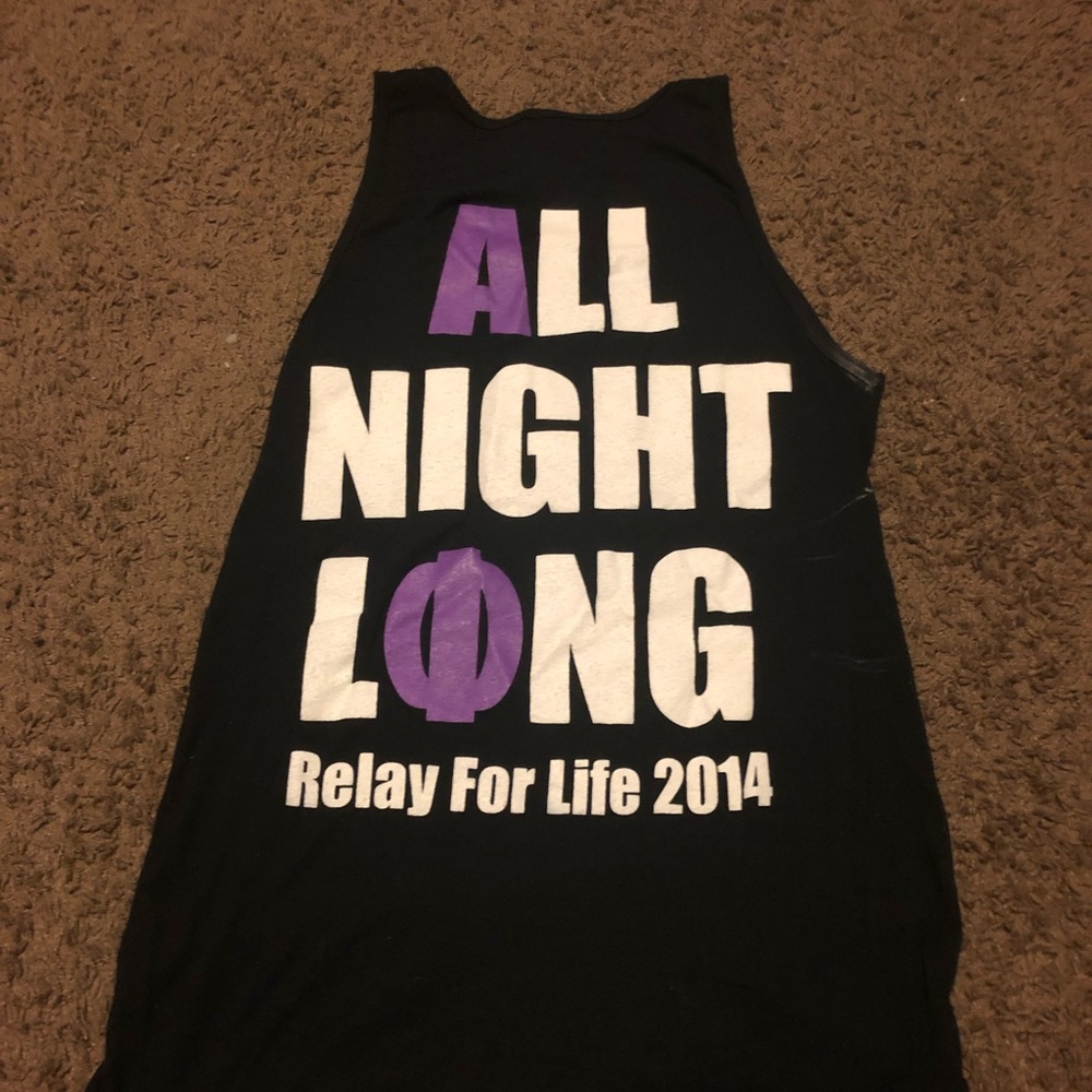 Black alpha phi tank
